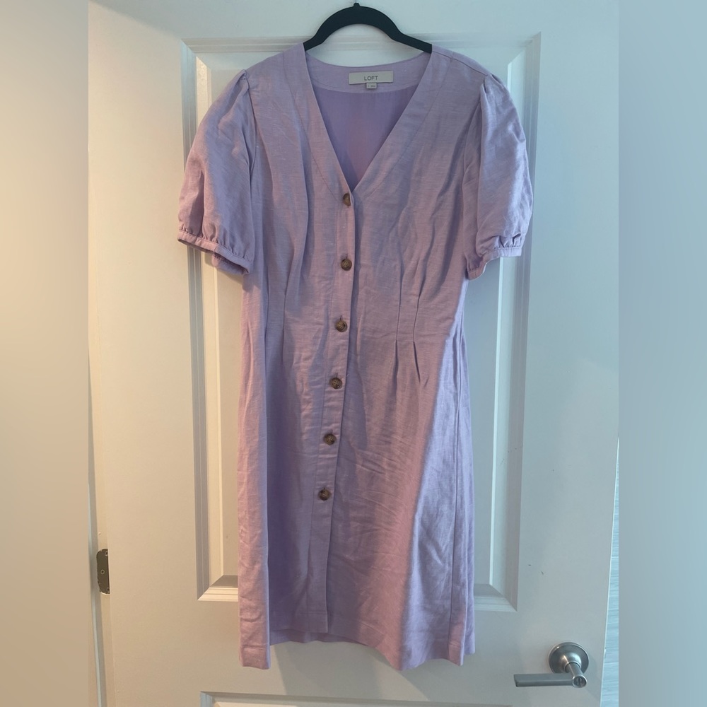 Loft purple dress